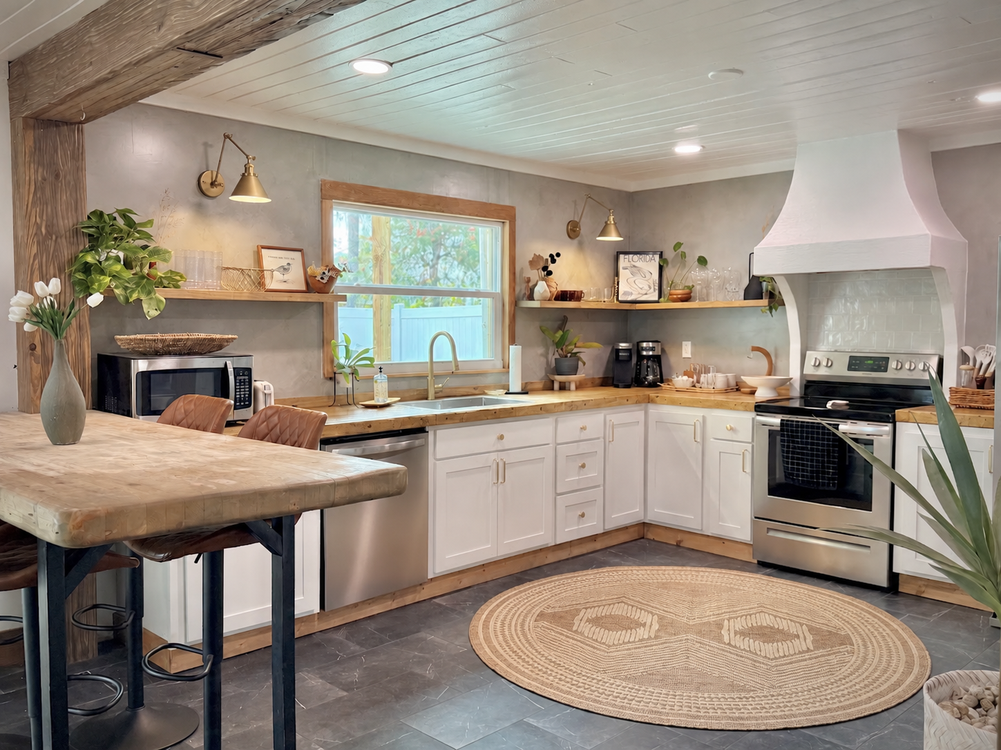 Kitchen after renovation by Madeira Studios